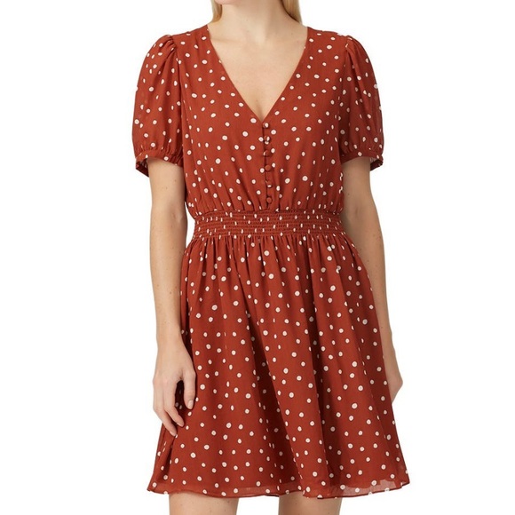 Madewell Smocked Waist Mini Dress - Picture 3 of 5